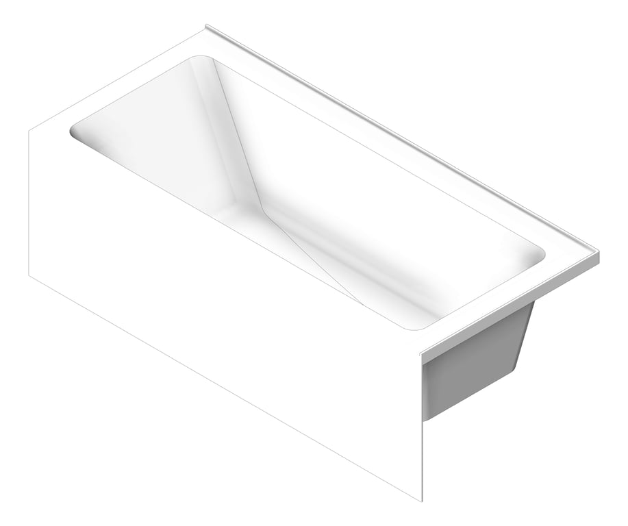 Bath Corner Fienza Sentor 1650 Left