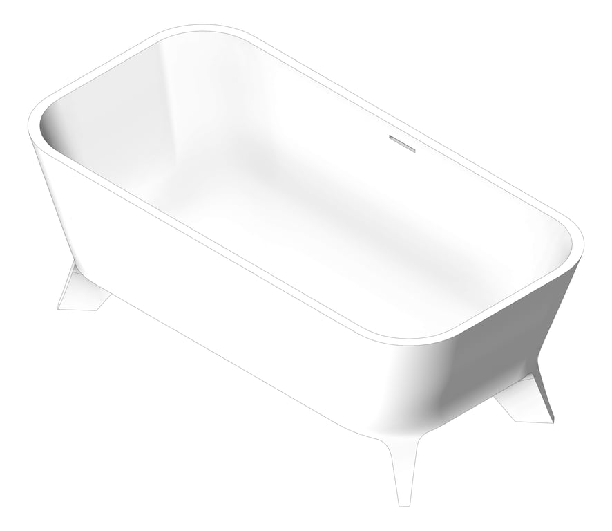 Navigate to Bath Freestanding Fienza Hampton Stone 1600