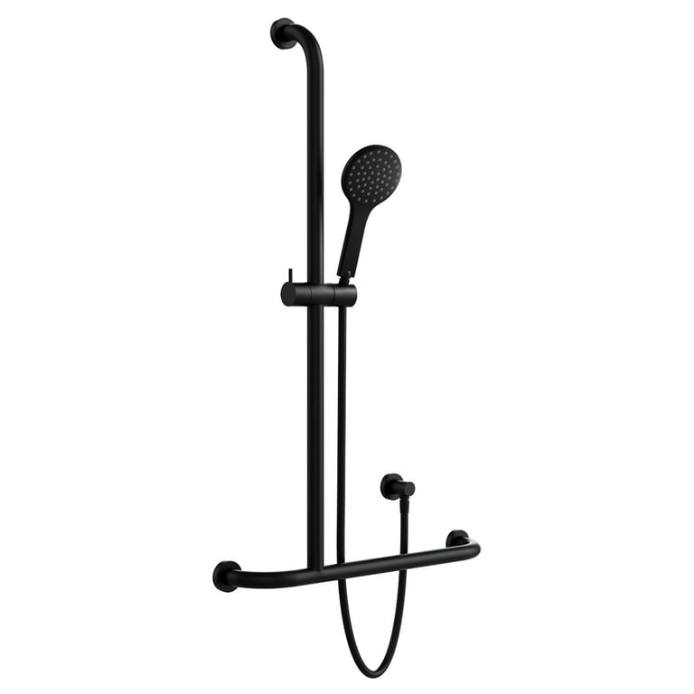 444113BLH.jpg Image of Shower Rail Fienza HustleCare Accessible Left