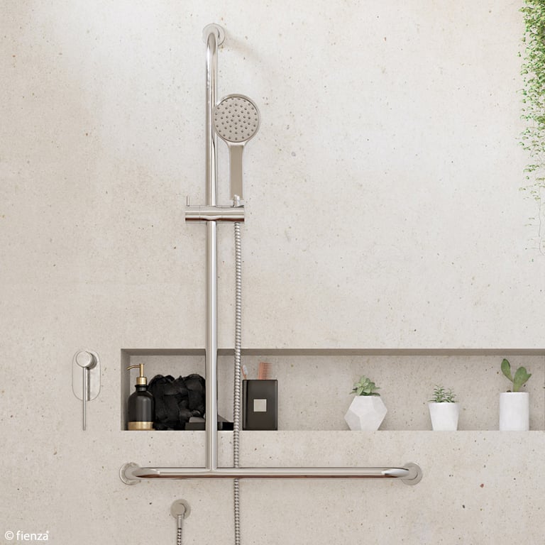 444113_3.jpg Image of Shower Rail Fienza LucianaCare Accessible Left