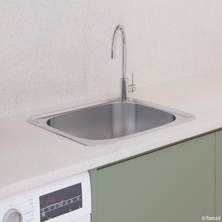 68202 2 Image of Sink Laundry Fienza Tiva Large