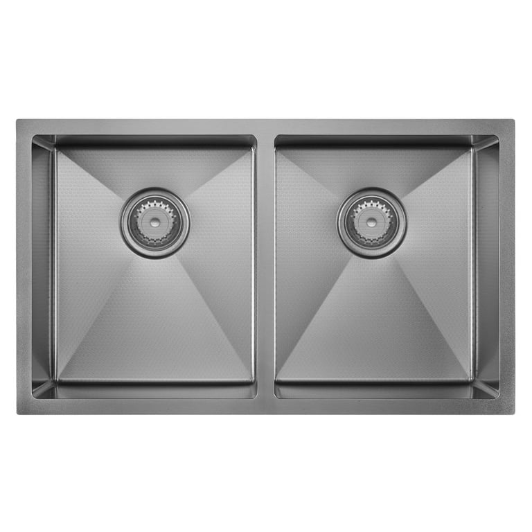68403ASGM Image of Sink Kitchen Fienza Hana Double AntiScratch