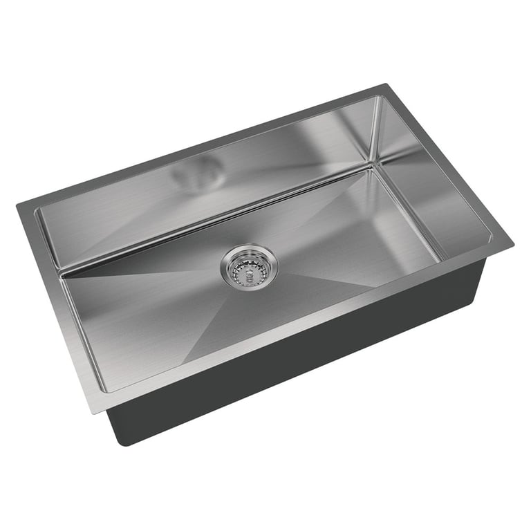 68405 2 Image of Sink Kitchen Fienza Hana Single DualMount 50L