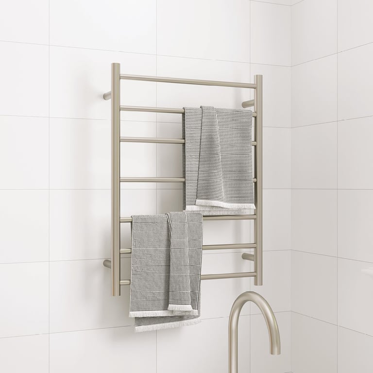 8276080BN 4 Image of TowelRail Heated Fienza Isabella 7Bars 600