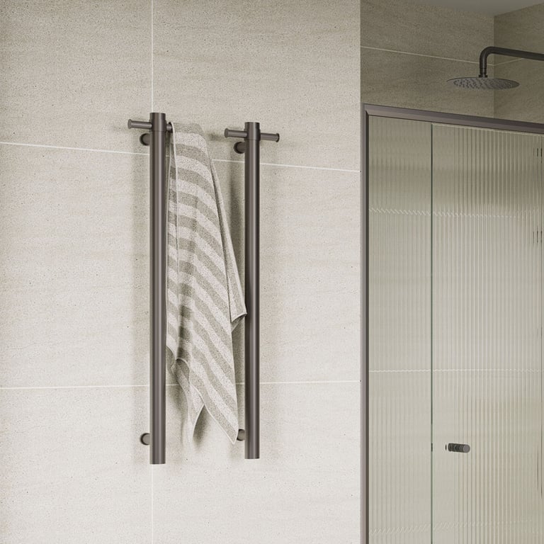 827900GM 4 Image of TowelRail Heated Fienza Isabella VerticalBars