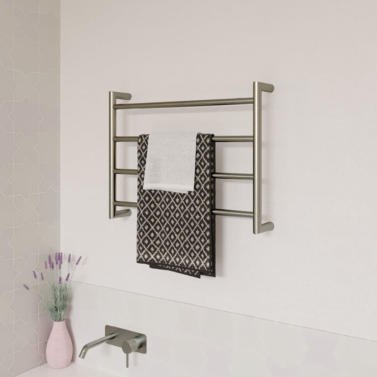 8286045BN 4 Image of TowelRail Heated Fienza Kaya 4Bars