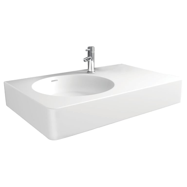 CSB11-70L 3 Image of Basin WallHung Fienza Encanto 700 Left