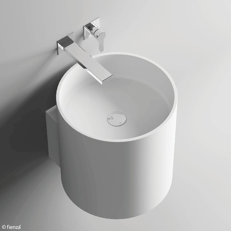 CSB2013 Image of Basin WallHung Fienza Livo Cylinder