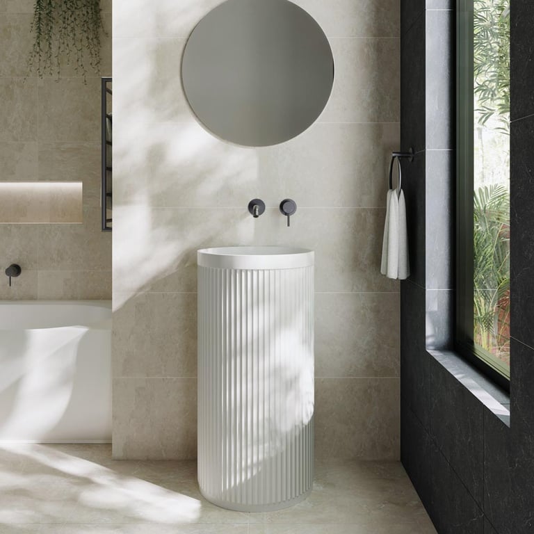 CSB801 3 Image of Basin Freestanding Fienza Minka