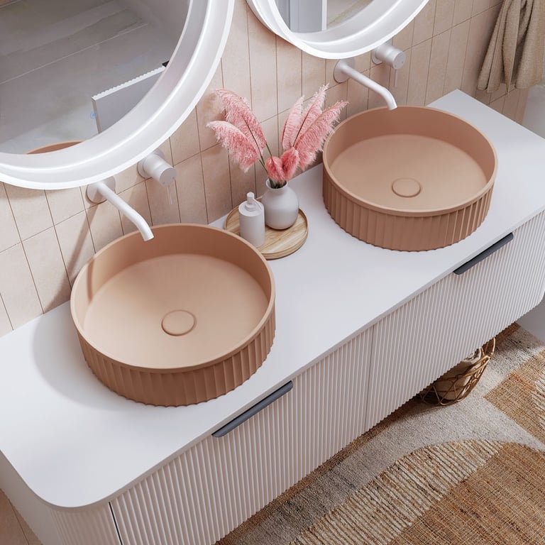 CSB802D 4 Image of Basin AboveCounter Fienza Minka Round