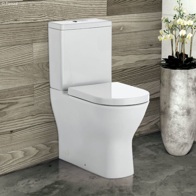 K005 3 Image of ToiletSuite WallFaced Fienza Delta Rimless