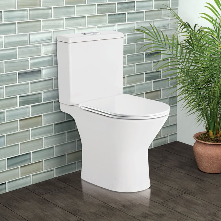 K0123-2 3 Image of ToiletSuite CloseCoupled Fienza Chica SlimSeat