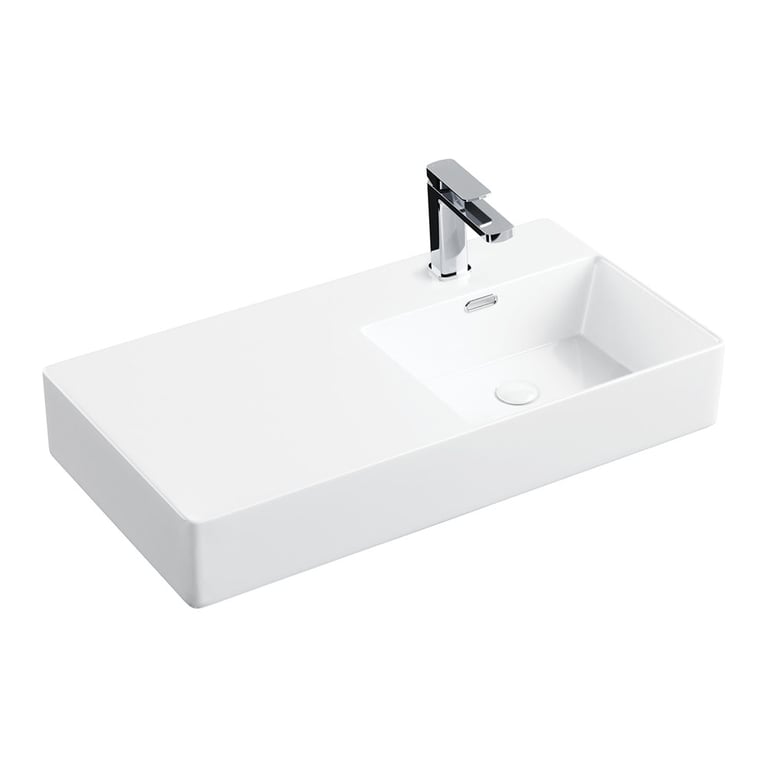 RB1603R 4 Image of Basin WallHung Fienza Petra Right 800