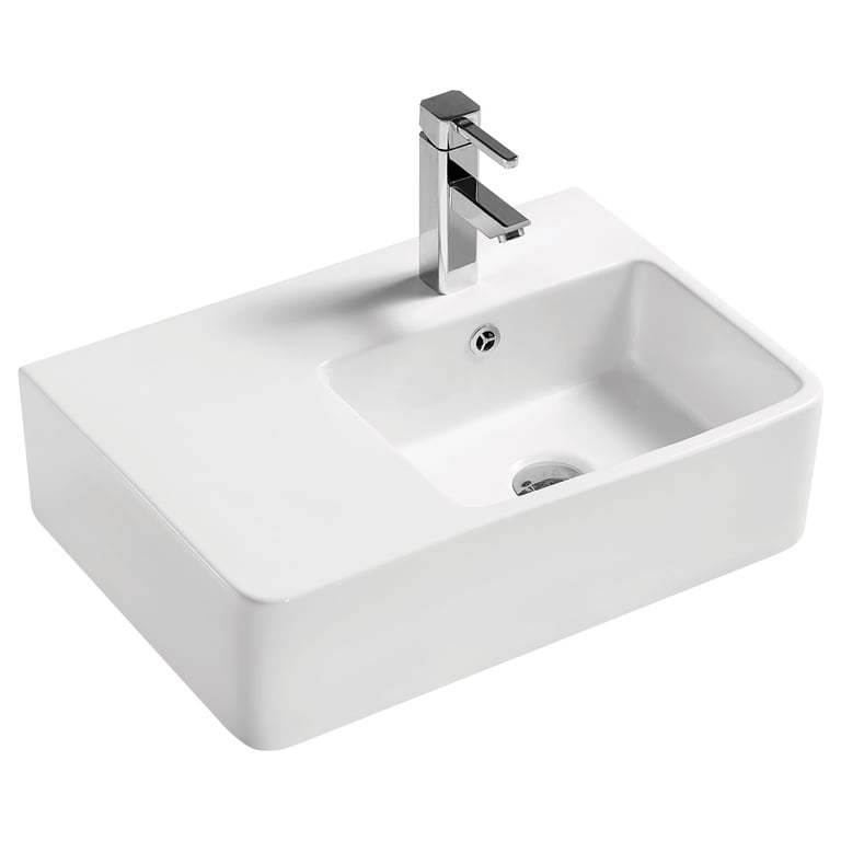 RB2275R Image of Basin WallHung Fienza DeltaCare Right