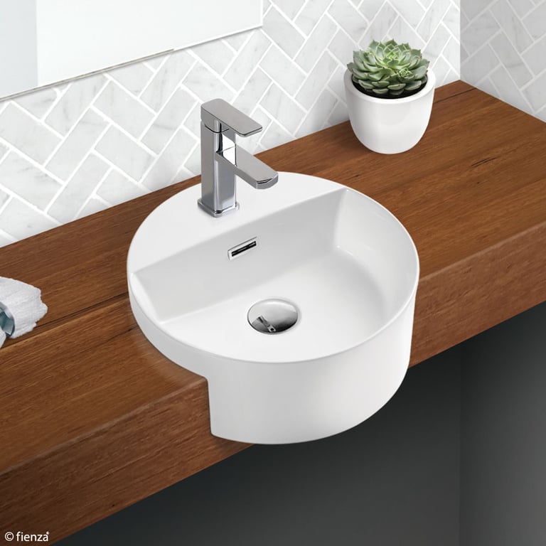 RB4065 2 Image of Basin SemiRecessed Fienza Reba TapLanding