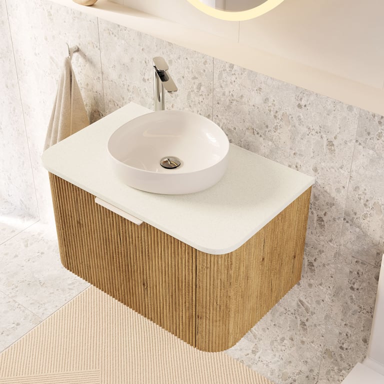 RB486 5 Image of Basin AboveCounter Fienza Pebble Small