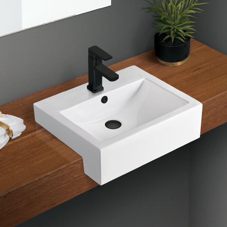 RB8050B 2 Image of Basin SemiRecessed Fienza Belinda