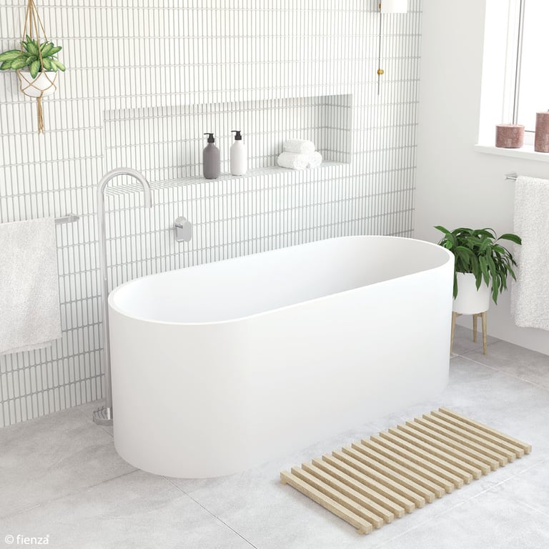 SS07 2 Image of Bath Freestanding Fienza Encanto Stone 1700