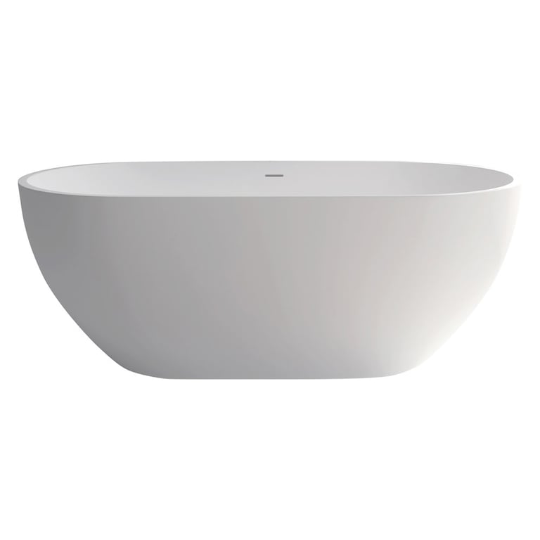 ST12-1550 1 Image of Bath Freestanding Fienza Nero Stone 1550