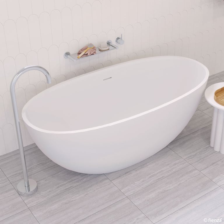 ST28-1550 3 Image of Bath Freestanding Fienza Sasso Stone 1550