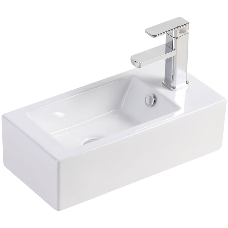TR4127A 1 Image of Basin WallHung Fienza Linea Right