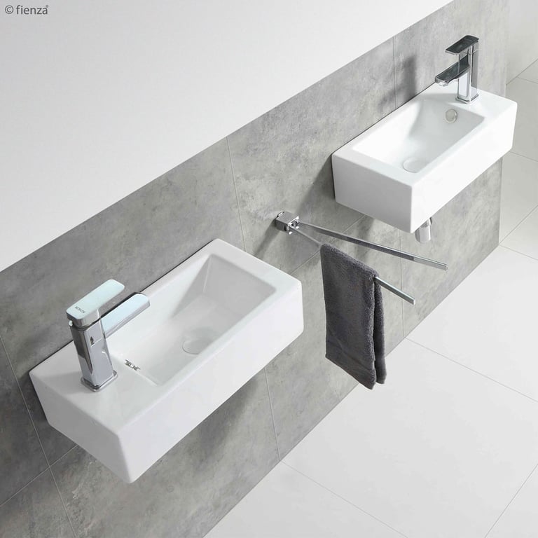 TR4127 3 Image of Basin WallHung Fienza Linea Left