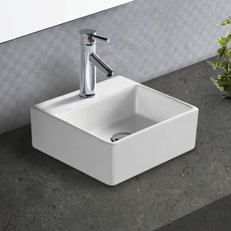 TR4549 3 Image of Basin WallHung Fienza Modena