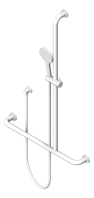 Shower Rail Fienza LucianaCare Accessible Right