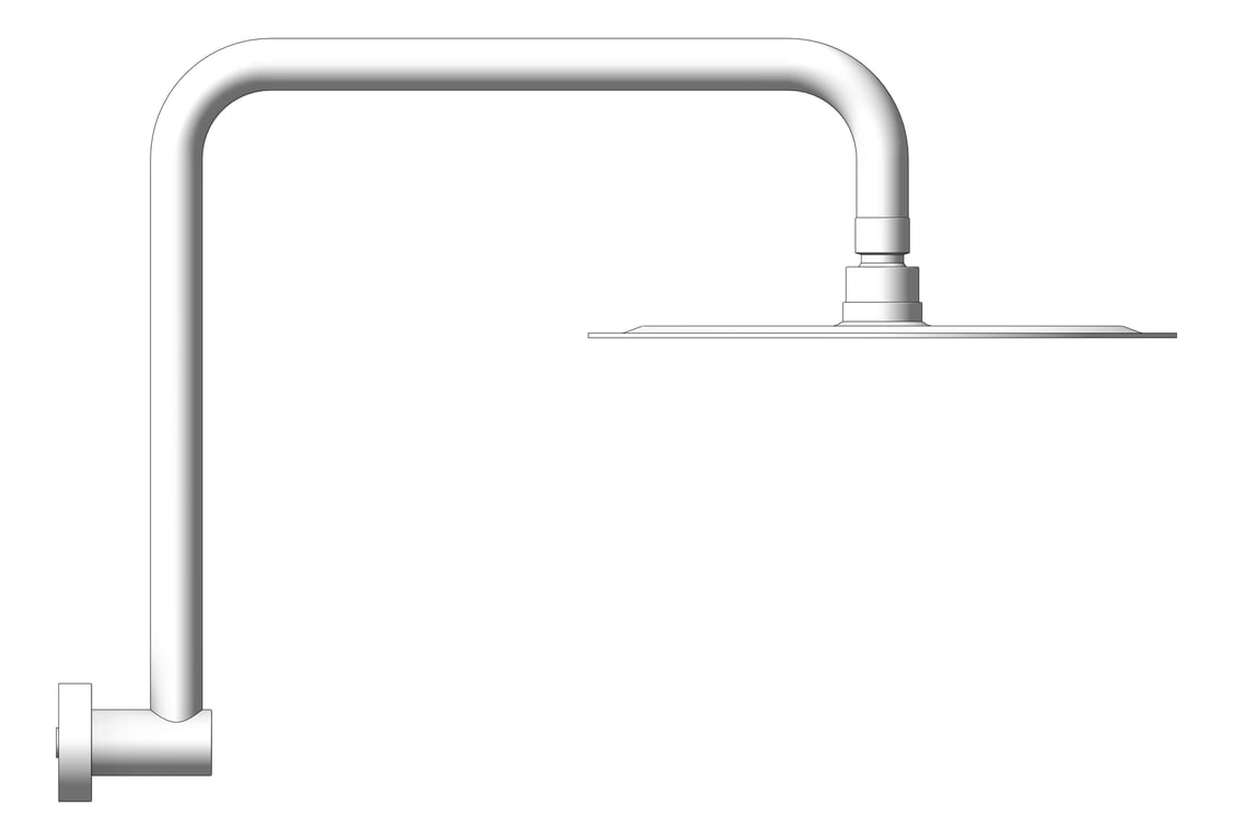 Left Image of Shower Wall Fienza Kaya Gooseneck