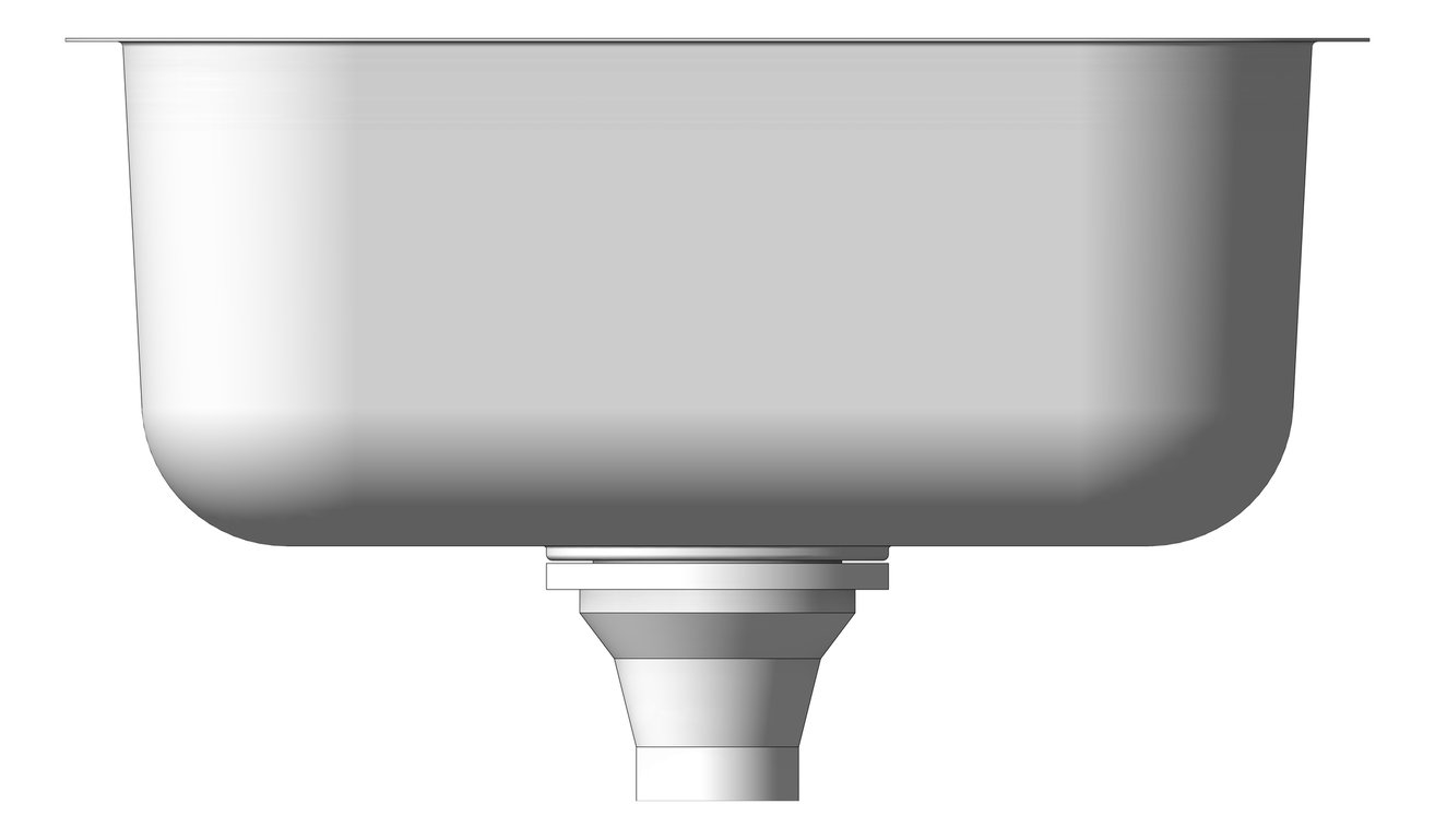 Left Image of Sink Kitchen Fienza Tiva DualMount