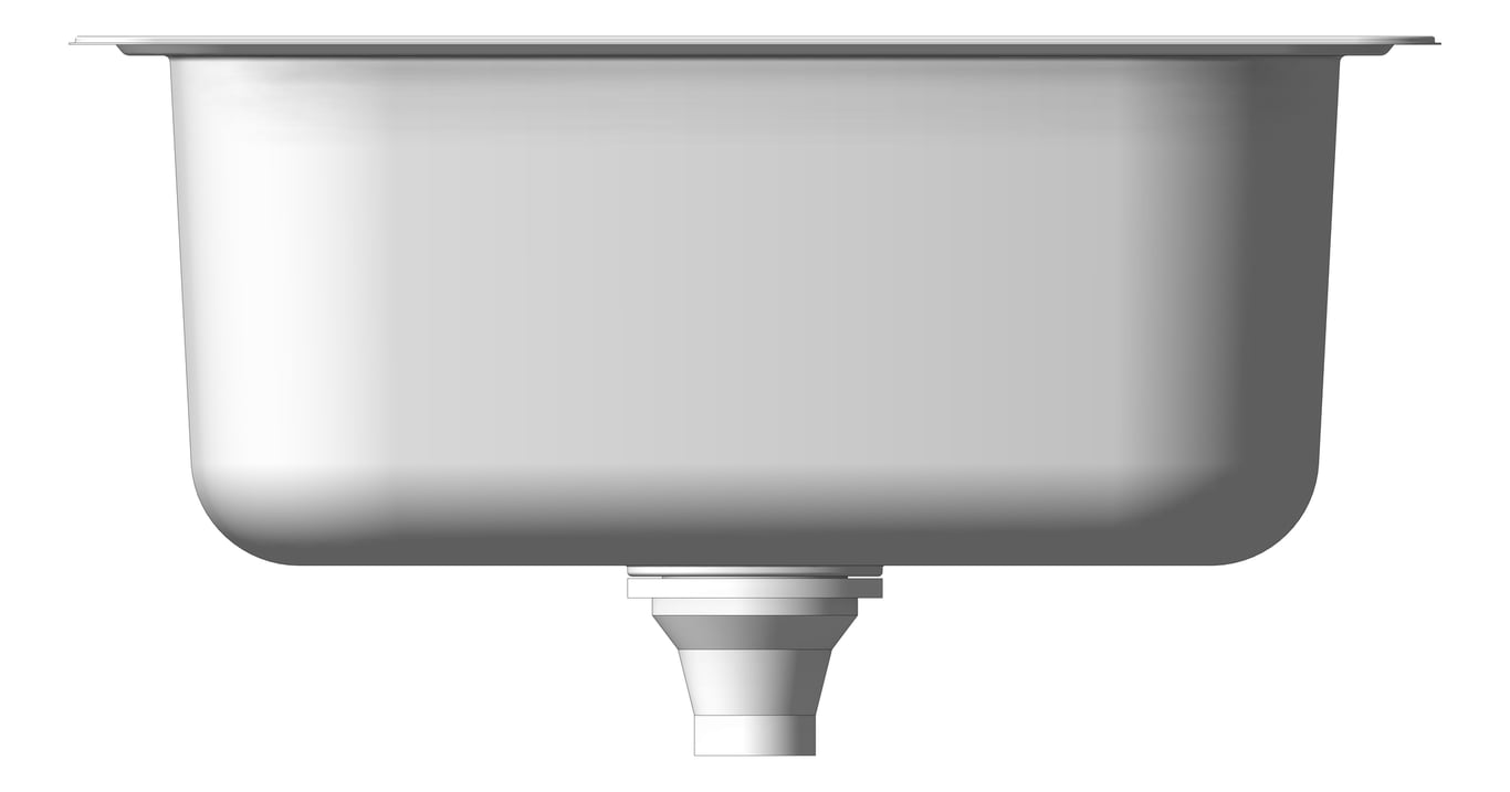 Front Image of Sink Laundry Fienza Tiva TopMount