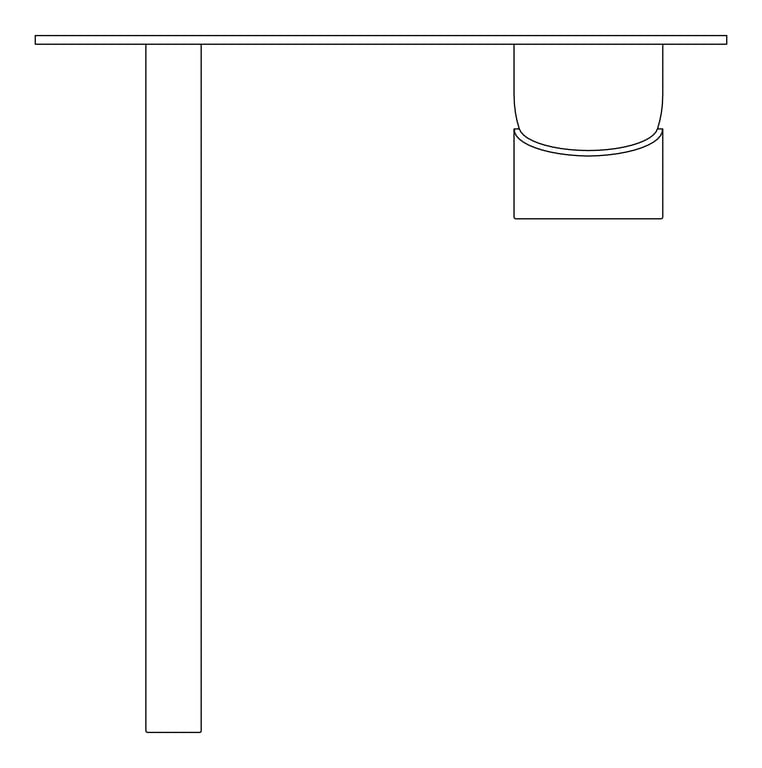 Plan Image of MixerSet Basin Fienza Sansa