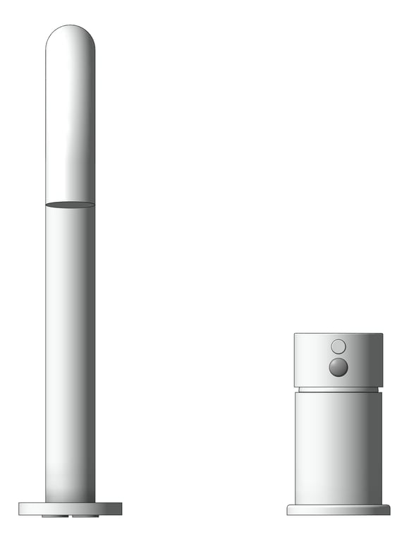 Front Image of MixerSet Hob Fienza Kaya Bath Basin