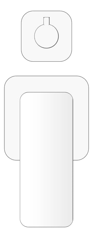 Front Image of MixerTap Diverter Fienza Tono SquarePlates