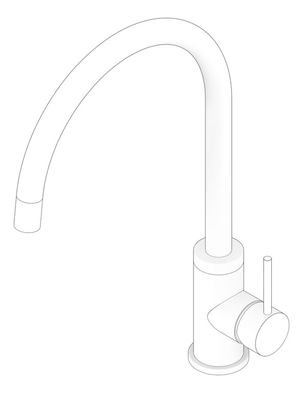 3D Documentation Image of Mixer Sink Fienza Kaya