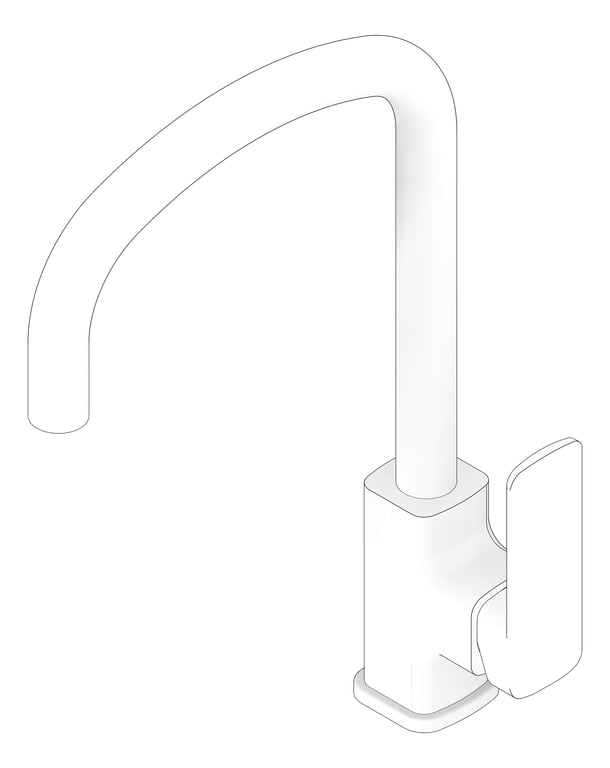 3D Documentation Image of Mixer Sink Fienza Tono