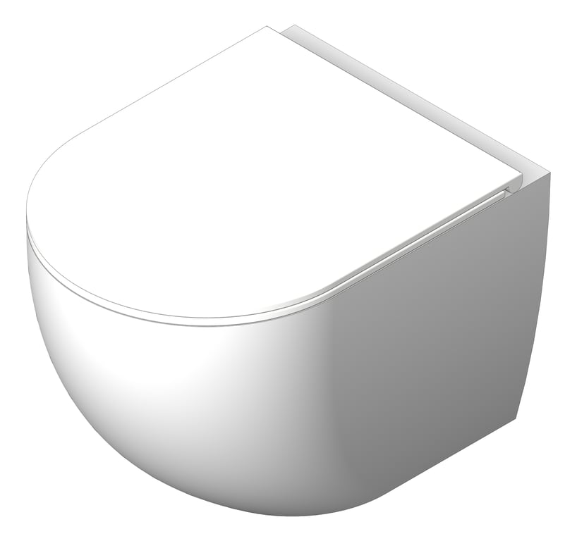 Image of ToiletPan WallHung Fienza KokoTornado SlimSeat