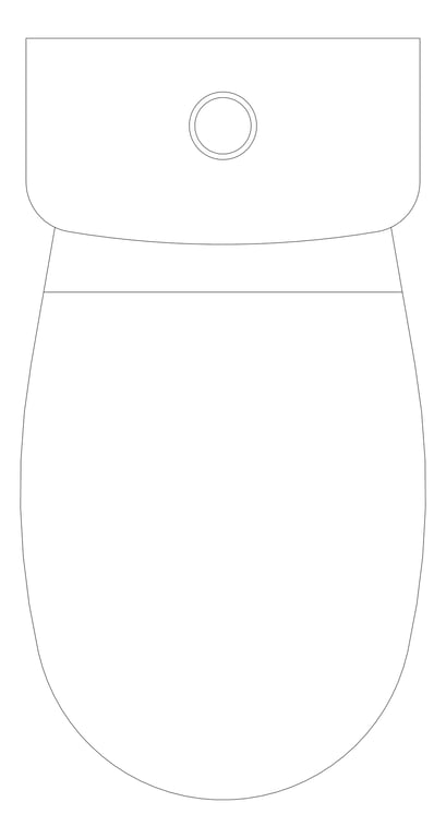 Plan Image of ToiletSuite CloseCoupled Fienza Stella PTrap