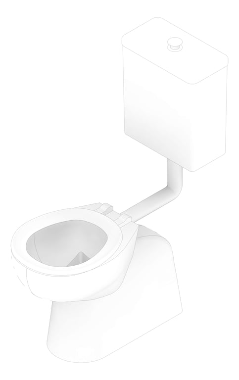 3D Documentation Image of ToiletSuite Link Fienza StellaCare Adjustable