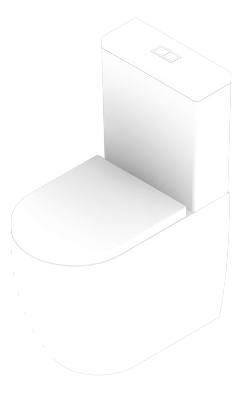 3D Documentation Image of ToiletSuite WallFaced Fienza Alix