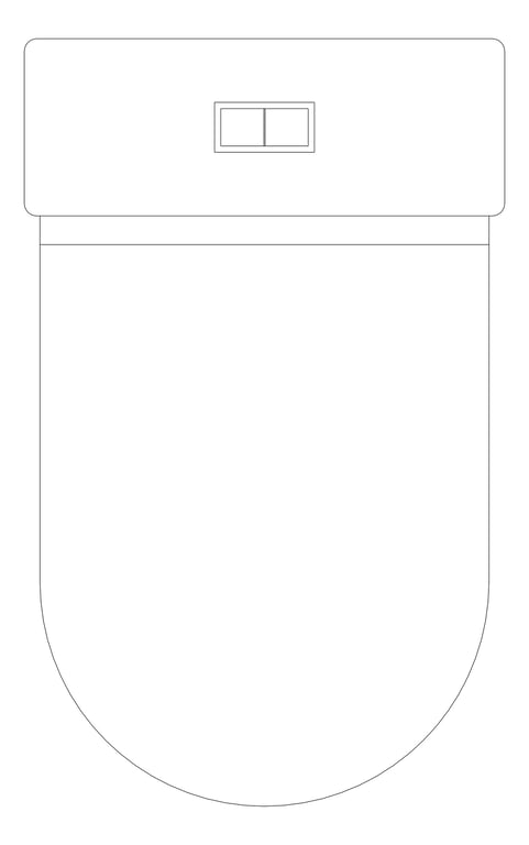 Plan Image of ToiletSuite WallFaced Fienza Alix SlimSeat