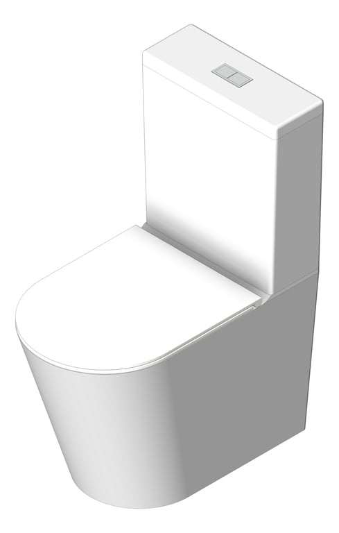 Navigate to ToiletSuite WallFaced Fienza Aluca SlimSeat