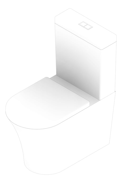 3D Documentation Image of ToiletSuite WallFaced Fienza Chloe