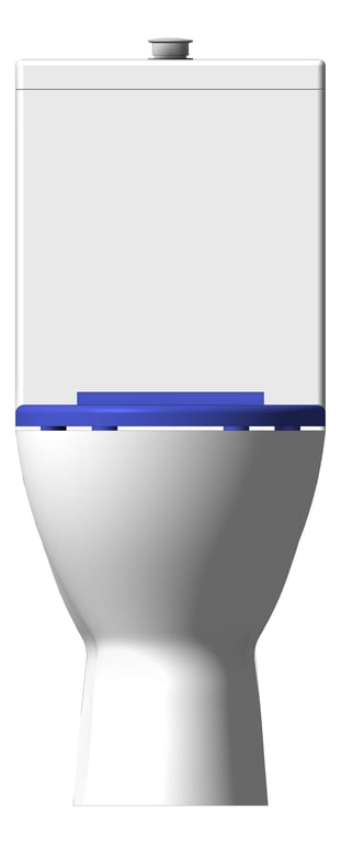 Front Image of ToiletSuite WallFaced Fienza DeltaCare