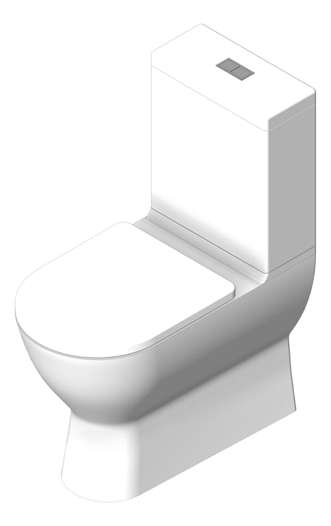 Image of ToiletSuite WallFaced Fienza Delta Rimless