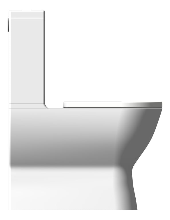 Left Image of ToiletSuite WallFaced Fienza Delta Rimless