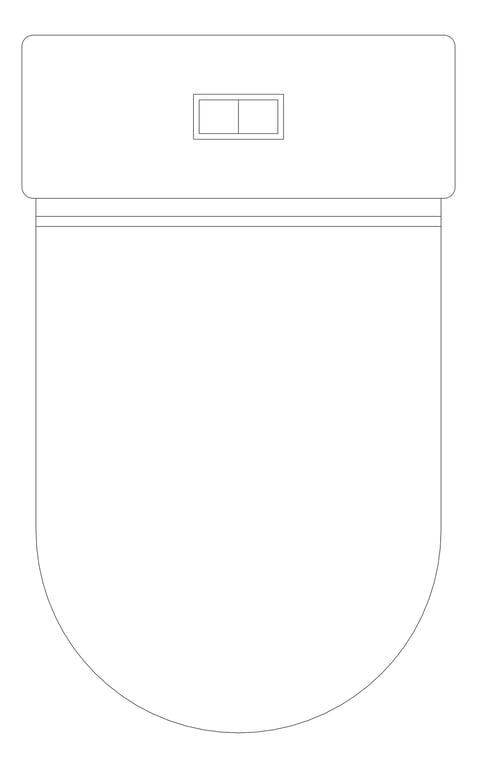 Plan Image of ToiletSuite WallFaced Fienza Isabella SlimSeat