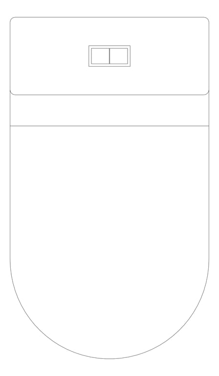 Plan Image of ToiletSuite WallFaced Fienza Koko SlimSeat