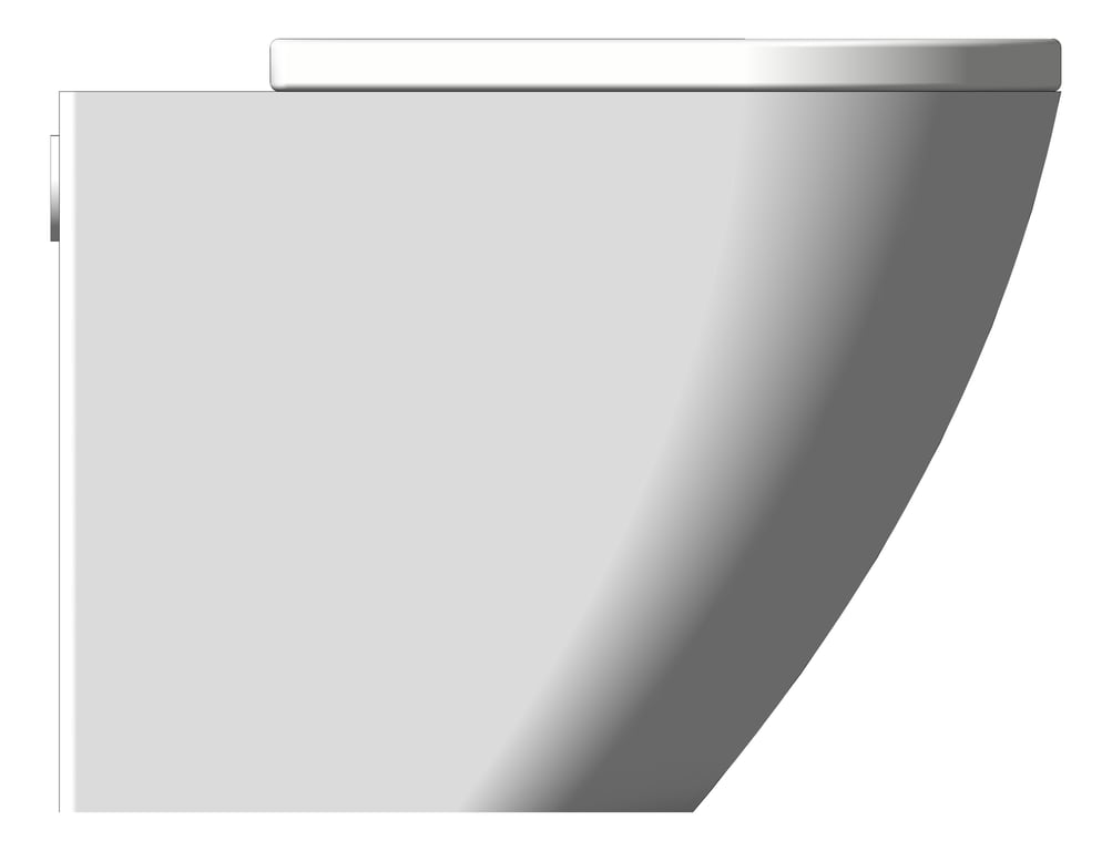 Left Image of Toilet WallFaced Fienza Koko Rimless