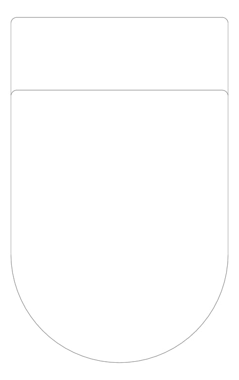 Plan Image of Toilet WallFaced Fienza Koko Rimless